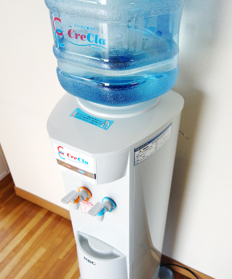 クリクラサーバーは造りも機能もシンプルです。